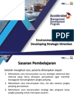 Environmental Scanning & Developing Strategic Direction