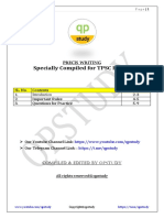 Precis-Tpsc Combined Mains