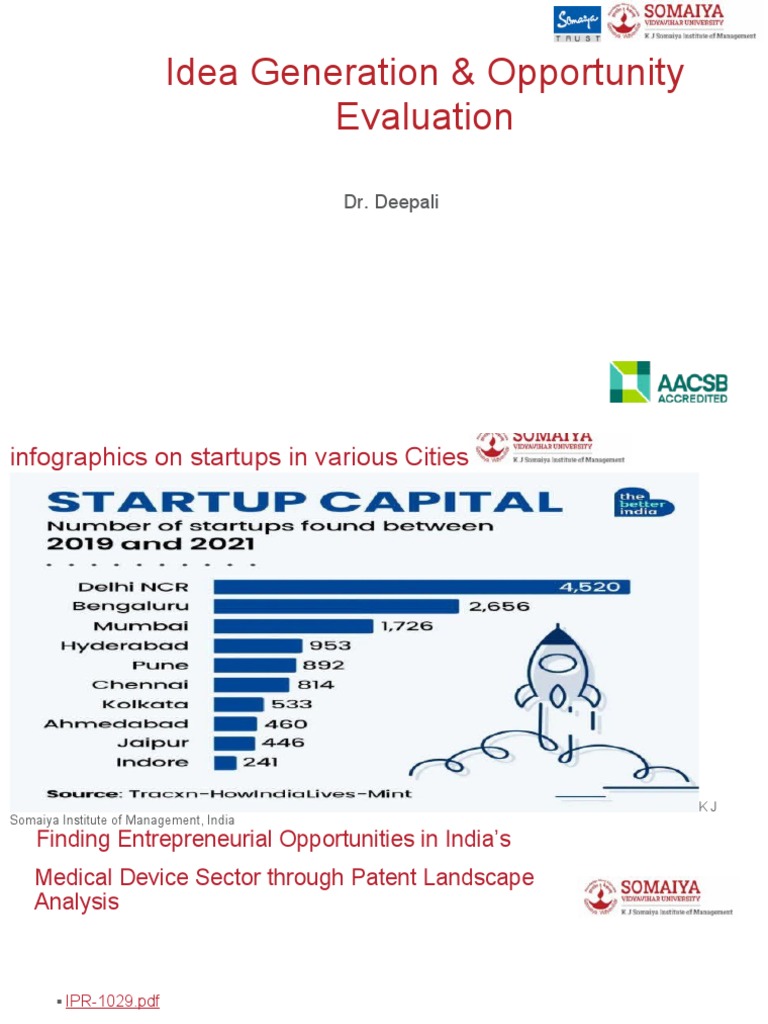 Idea Generation in Entrepreneurship | PDF | Entrepreneurship | Business ...