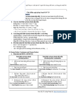 Chủ điểm ngữ pháp band 6.0-7.0