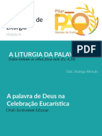 Formação Diocesana de Liturgia: A Liturgia Da Palavra