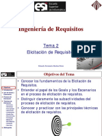 Tema 2. Elicitación de Requisitos