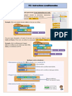 TP2: Instructions Conditionnelles: Si Elle Est Vraie, Si Elle Est Fausse