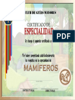 MAMÍFEROS