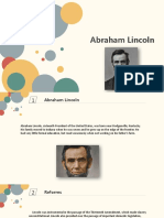 Abraham Lincoln: 16th US President who freed slaves