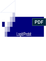 Probit and Logit