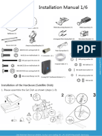 Installation Manual 1/6: Installation of The Hardware (Satellite Dish)