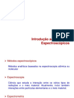 Introdução Aos Métodos Espectroscópicos: Capítulo 2