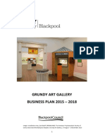 Grundy Art Gallery BUSINESS PLAN 2015 - 2018