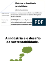 A Indústria e o Desafio Da Sustentabilidade: Ano: Objetivo(s) de Aprendizagem: Habilidade(s) Da BNCC