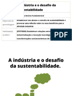 A indústria e o desafio da sustentabilidade