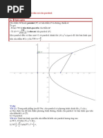 Parabol Bán Kính Qua Tiêu Và Tâm Sai