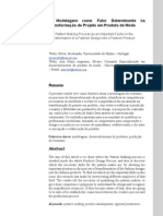 A Modelagem Como Fator Determinante Na Transformação Do Proj