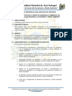 TDR - Apoyo Unidad de Desarrollo Ambiental