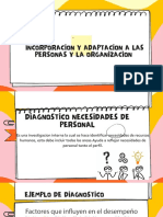 Incorporacion Y Adaptacion A Las Personas Y La Organizacion