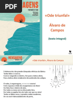 Texto integral «Ode Triunfal», Álvaro de Campos