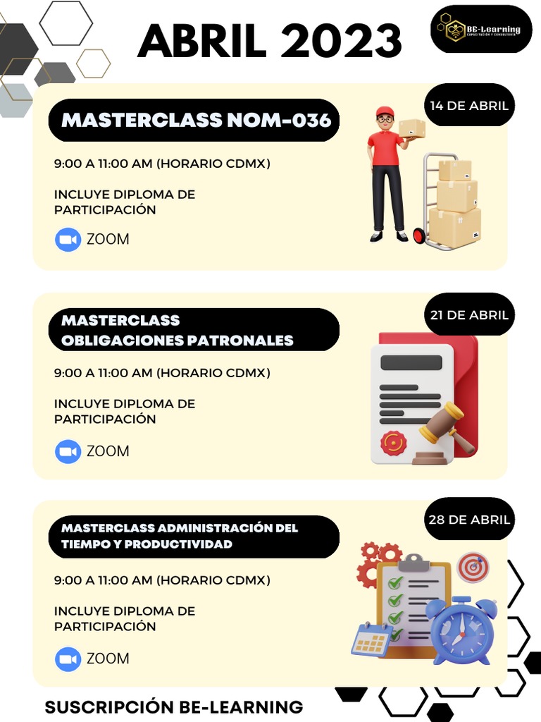 Masterclasses y Suscripciones Be-Learning | PDF | Informática