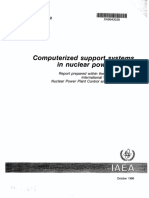 Computerized Support Systems in Nuclear Power Plants: IAEA-TECDOC-912