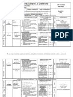 PLANIFICACIÓN II MOMENTO AÑO ESCOLAR 2022-2023 Castellano 4to Año