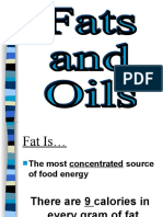 S5 O4 Fats and Oils