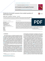 Production of Aromatic Monomers From Catalytic Pyrolysis of