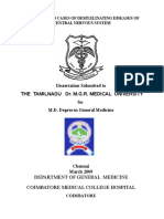 The Tamilnadu Dr. M.G.R. Medical University: Dissertation Submitted To