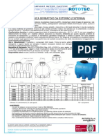 Scheda Tecnica Serbatoi Esterno Cisterna