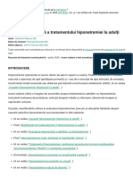 Hiponatremia (Coma Metabolica) - UpToDate