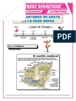 Los Cantares de Gesta para Primero de Secundaria