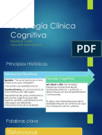 Psicología Clínica Cognitiva (Primer Corte)