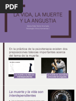 La Vida, La Muerte y La Angustia (Psicología Clínica Humanista)