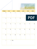 Calendario Junio 2022