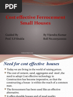 Cost Effective Ferrocement Small Houses