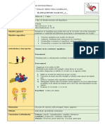 Planeacion Clase Edu Fisica # 4