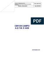 MVS-015A CBR en Campo ASTM D4429