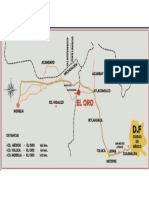 Mapa de Como Llegar Al Oro EdoMéx