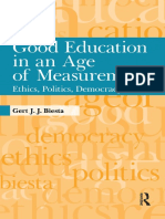 (Interventions - Education, Philosophy, and Culture) Gert J.J. Biesta - Good Education in An Age of Measurement - Ethics, Politics, Democracy-Paradigm Publishers (2010)