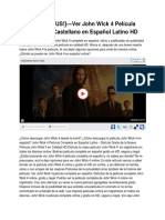 (!pelisplus!) - Ver John Wick 4 Película Completa Castellano en Español Latino HD