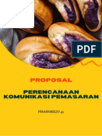 Proposal: Perencanaan Komunikasi Pemasaran