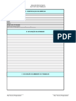 A - Identificação Da Empresa: Análise Ergonômica de Posto de Trabalho