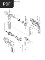 Modelo M0801 16MM HAMMER DRILL: 1 / 1 Página