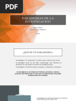Paradigmas de La Investigacion: Jose Ignacio Loredo M
