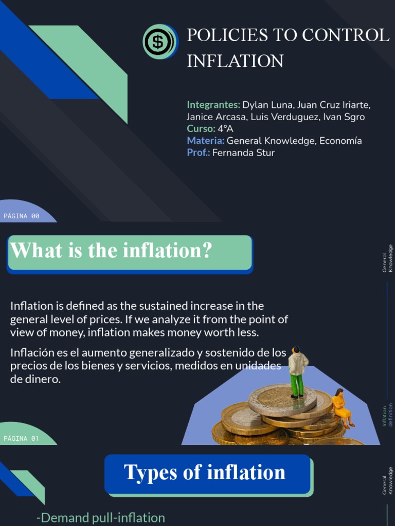 Policies To Control Inflation PDF Economía política Comercio