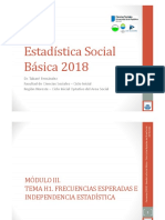 Estadística Social Básica 2018
