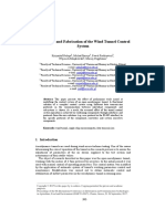 Conception and Fabrication of The Wind Tunnel Control System