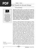 001 Role of Wind Tunnels in Aircraft Design