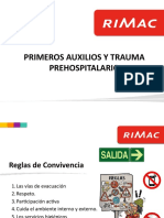 Primeros Auxilios y Trauma Prehospitalario