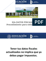 Procedimiento SIADatos Fiscales