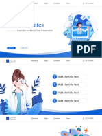 Blue Medical Industry PowerPoint Templates