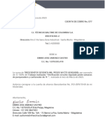 C.C. #077 - Verificación Circuito Regulado Poste Cámaras de Parqueadero y Contenedor de TI